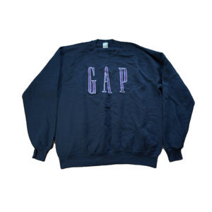 Vintage Gap Spell Out Sweater L